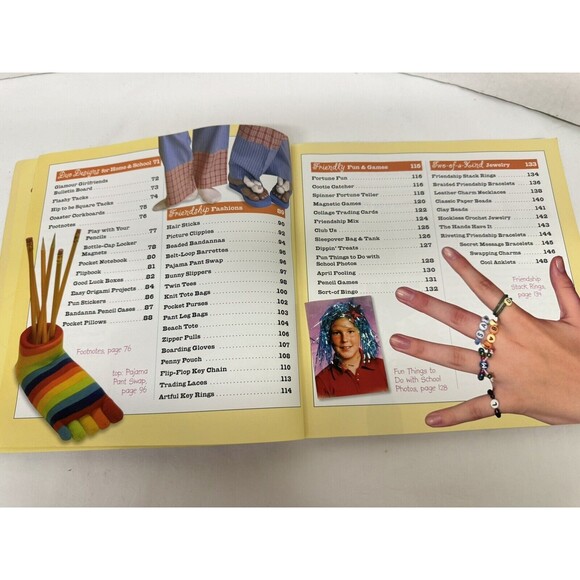 Book- Best Friend's Forever Craft Book 199 Projects To Make And Share Crafts - Picture 11 of 11